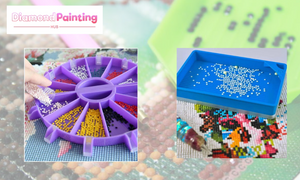 4 Tips for Using a Diamond Painting Tray: Build Your Craft Upright