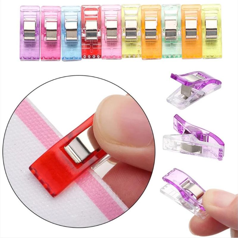 10pcs Colourful clips for diamond painting