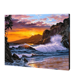 Load image into Gallery viewer, Beach Evening | Diamond Painting
