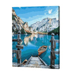 Load image into Gallery viewer, Blue Water Lake | Diamond Painting
