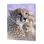 Load image into Gallery viewer, Cheetah Mother Love | Diamond Painting
