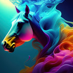 Load image into Gallery viewer, Colorful Horse | Diamond Painting
