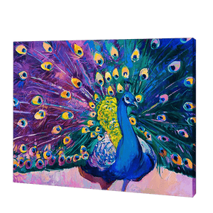 Colorful Peacock | Diamond Painting