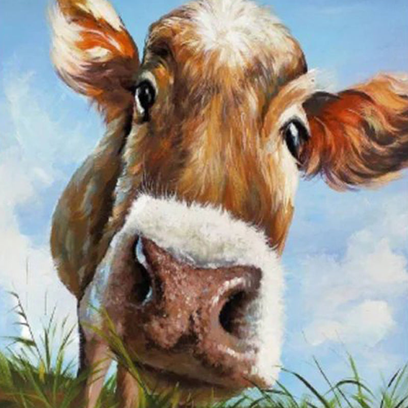 Cute Cow | Diamond Painting 