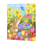 Load image into Gallery viewer, Easter Eggs And Bunny | Diamond Painting
