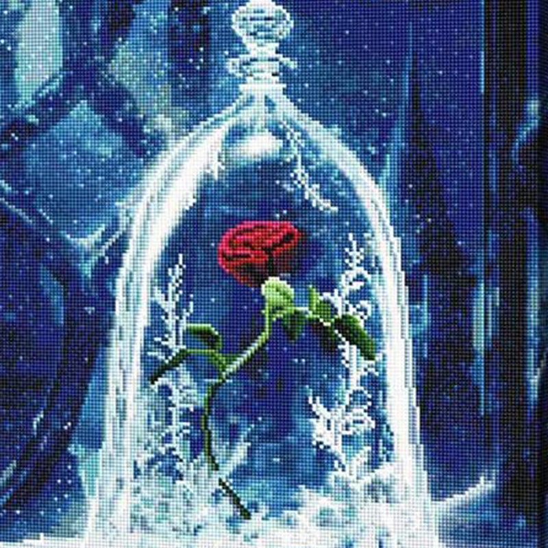 The Enchanted Rose | Diamond Painting