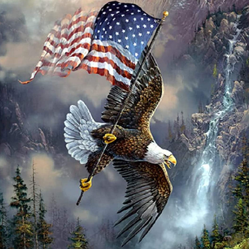 Flying Eagle | Diamond Painting