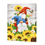 Load image into Gallery viewer, Gnomes With Sunflowers | Diamond Painting
