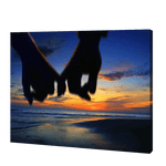 Load image into Gallery viewer, Lovers Holding Hands | Diamond Painting
