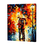 Load image into Gallery viewer, Lovers in the Rain | Diamond Painting
