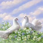 Load image into Gallery viewer, Pigeon Love | Diamond Painting
