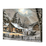 Load image into Gallery viewer, Snowy Night | Diamond Painting
