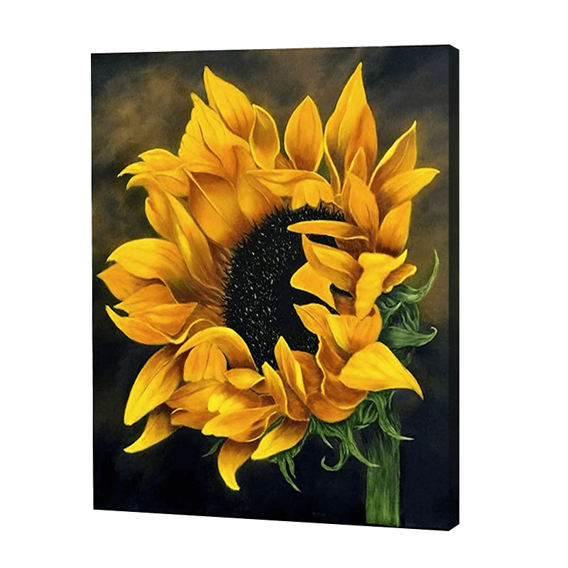 The Shy Sunflower | Diamond Painting