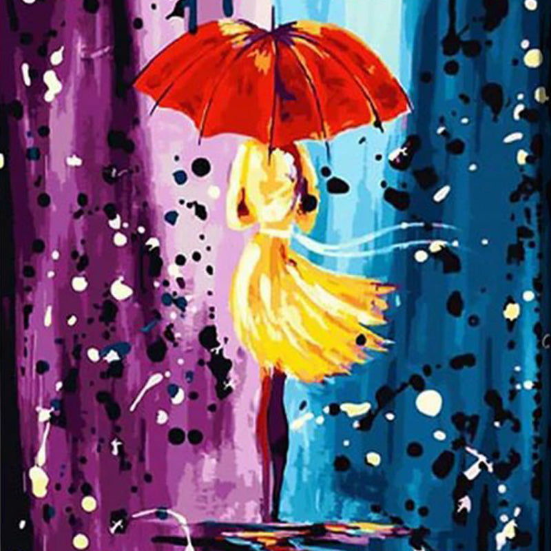 Under the umbrella | Diamond Painting