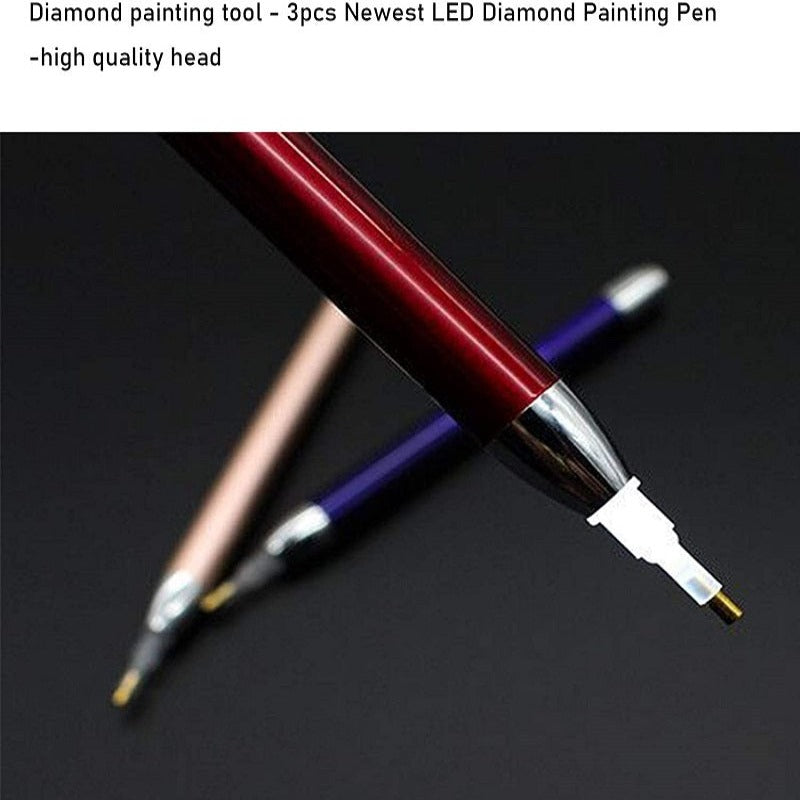 diamond painting pens with light